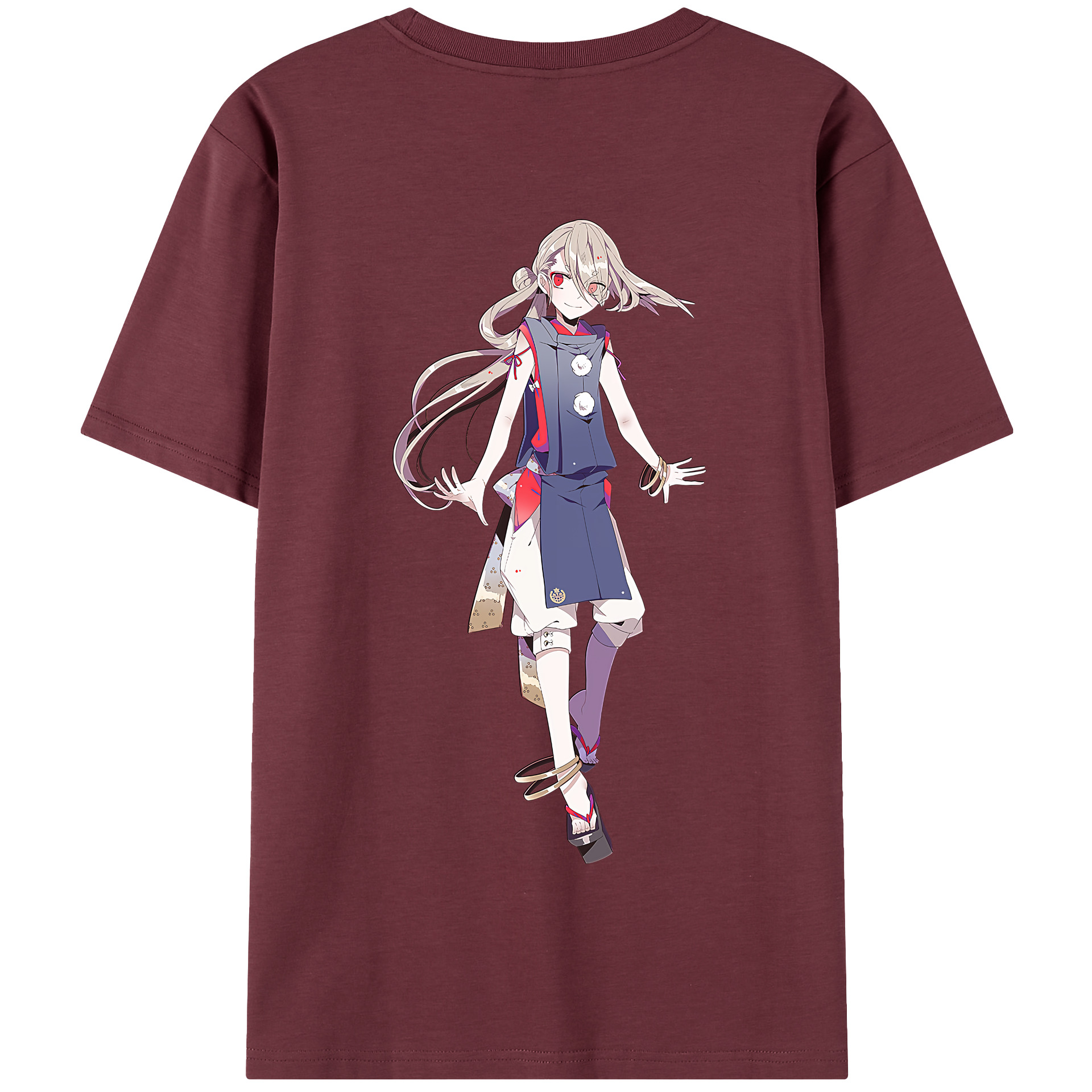 （画像用） 刀剣乱舞 Touken Ranbu 綿100％半袖Tシャツ（背面プリント）